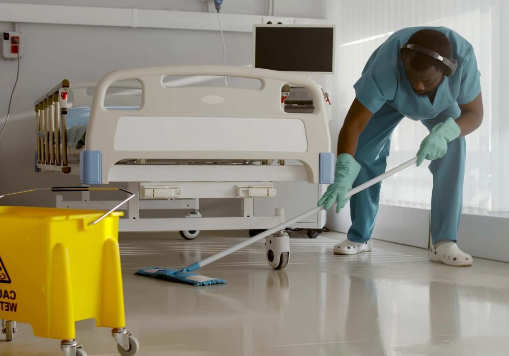 Trabajo en Limpieza de Hospitales
